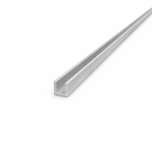 Hliníkový C/U profil EN AW-6060 12×12×2 mm, délka 2000 mm