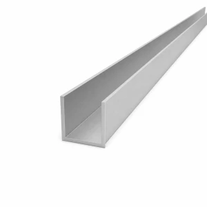 Hliníkový U-profil 30×30×2 mm – profil C/U EN AW-6060, délka 2000 mm