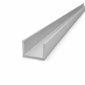 Hliníkový C/U profil 40×25×3 mm – otevřený profil C/U, délka 2000 mm