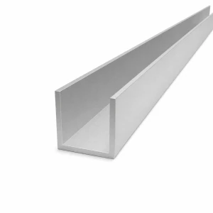Hliníkový U-profil 40×40×3 mm – profil C/U EN AW-6060, L=2000 mm