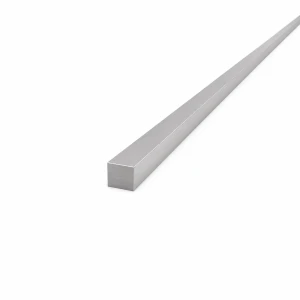 Hliníková čtvercová plná tyč 10×10 mm – EN AW-6060, L=2000 mm