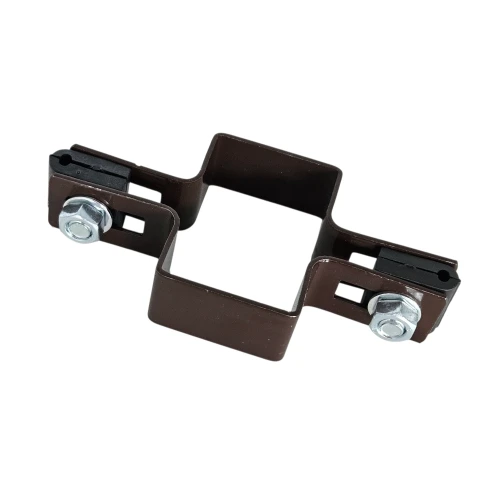 Průběžná obejma pro plotové panely 60x40 bronzová GPV-700-05 (2)