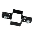 Mezilehlá objímka pro plotové panely 60x40 černá GPV-700-02 (2)