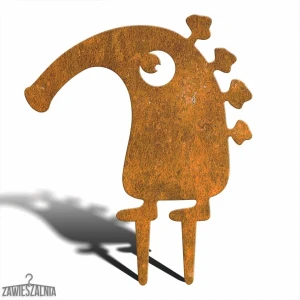 Zahradní dekorace – Příšerné monstrum Lutin M 33×39 cm, corten ocel