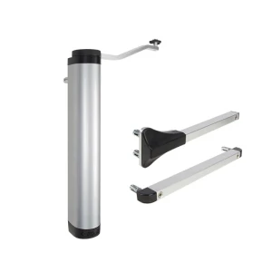 Locinox Lion – kompaktní hydraulický samozavírač na branky stříbrný