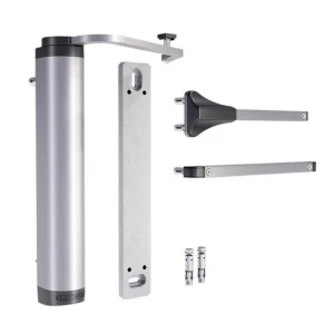 Locinox – hydraulický samozavírač bran pro montáž na zeď, stříbrný