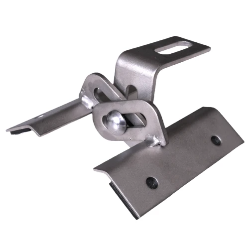 Držák z trapézového plechu Nastavitelný 10cm Nerezová ocel 1.4016 PV-08-32 (1)