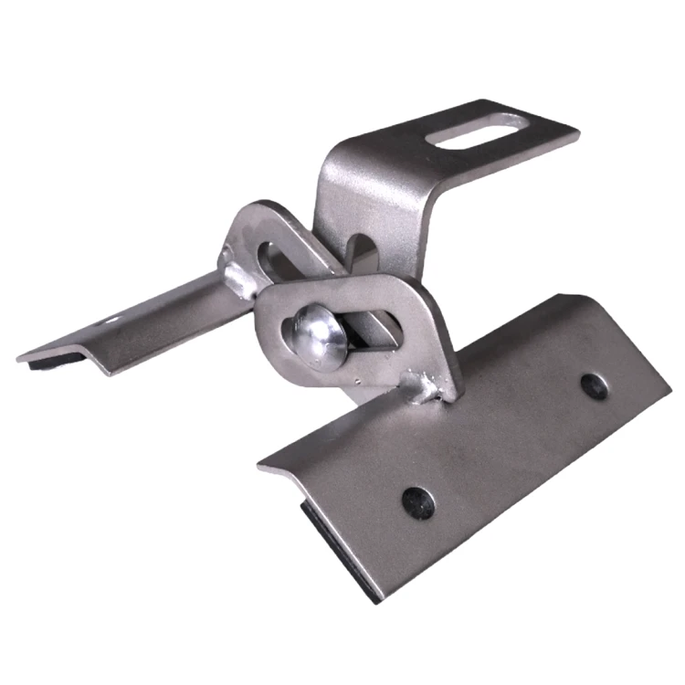 Držák z trapézového plechu Nastavitelný 10cm Nerezová ocel 1.4016 PV-08-32 (1)
