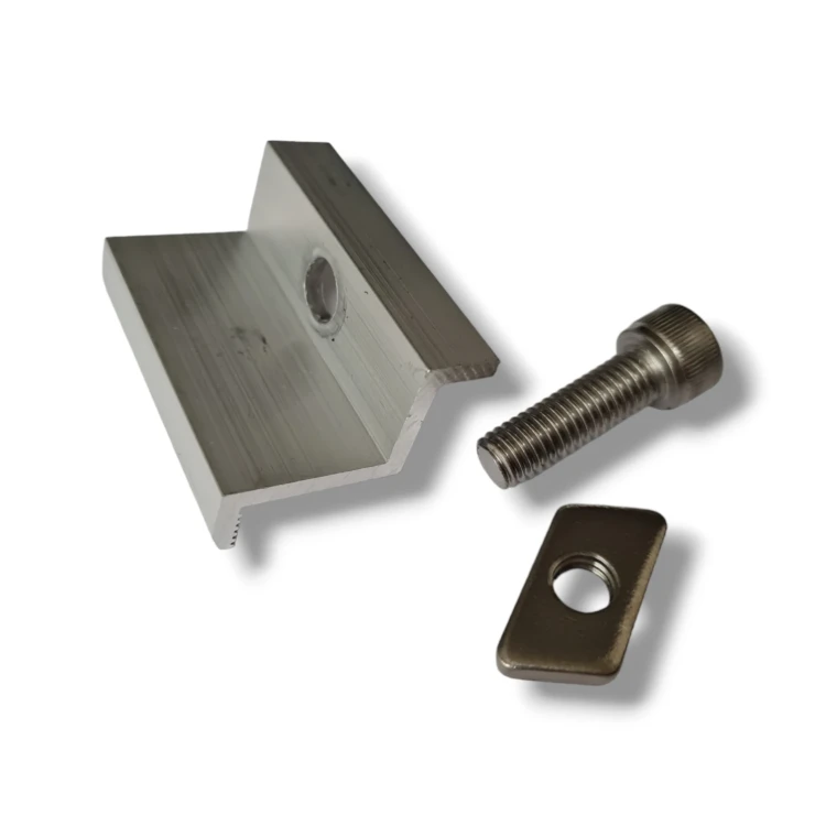 Koncová Svorka 30 mm se Šroubem a Vložkou PV-03-22 (1)