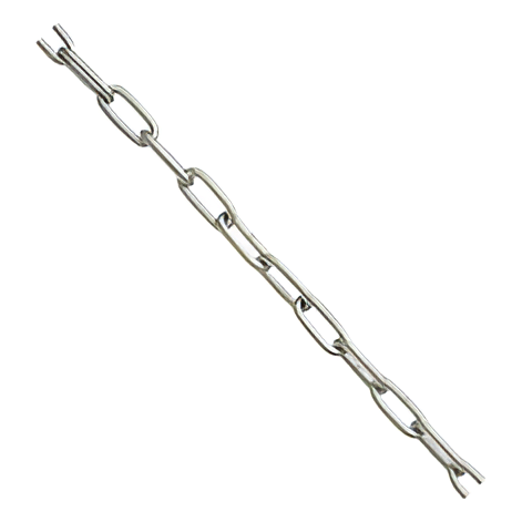 Technický řetěz pozinkovaný DIN 5685/A Ø8,0 mm – krátké očko 002-035 (3)