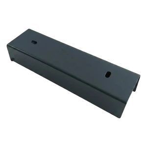 Úhelník pro podezdívku plotu 200×55 mm – pozinkovaná ocel, antracit