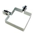 Rohová objímka pro plotové panely 100x100 mm pozinkovaná 000-773 (1)