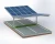 Přístřešek pro auto Fotovoltaická bouda pro 4 vozidla T 11,4m x 5,2m Carport GPV-101-13 (2)
