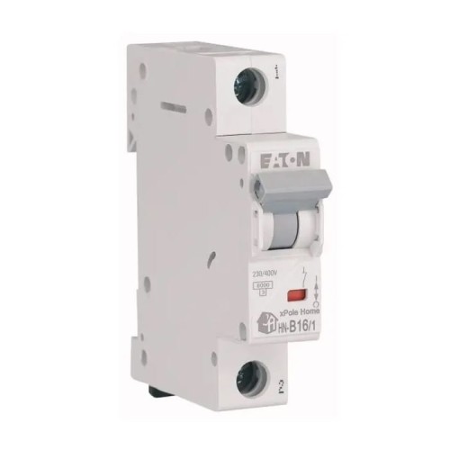 Eaton Nadproudový jistič B 16A 1P 6kA GPV-401-27