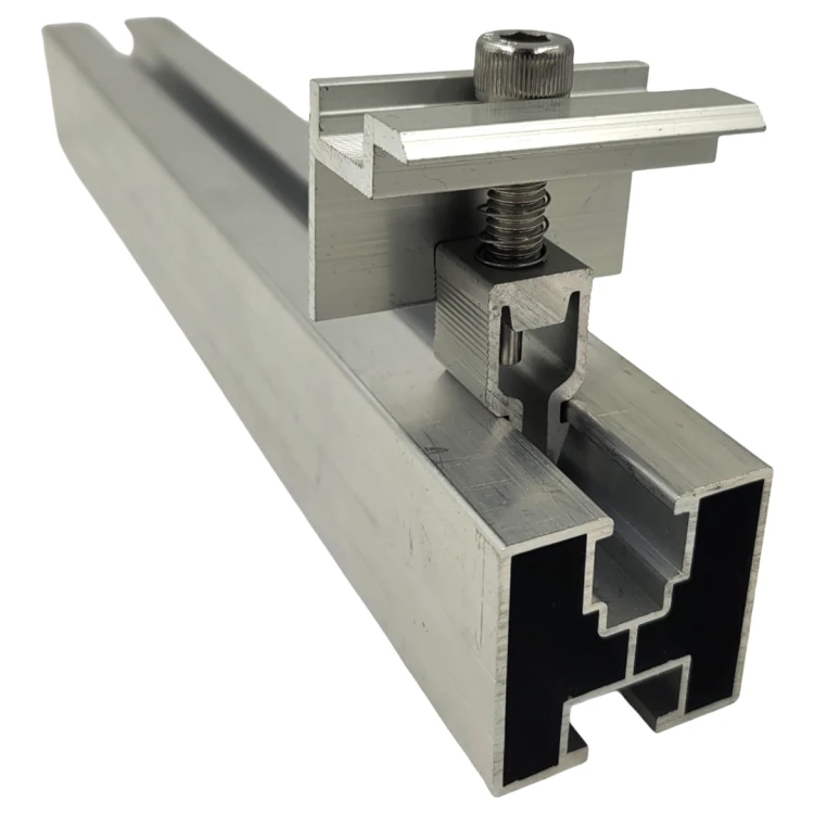 Koncová svorka H30 KLIK stříbrná L50 (typ 2) PV-03-27 (3)