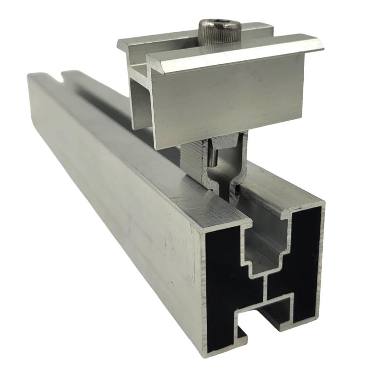 Středová svorka KLIK stříbrná L50 (typ 2) PV-04-13 (3)