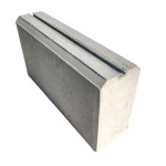 Betonový balastový základ pro tepelné čerpadlo PP550 s kolejnicemi 2 ks
