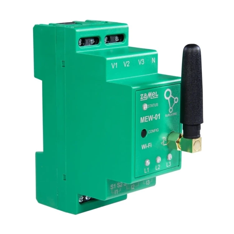 Zamel Monitor elektrické energie WI-FI 3F+N obousměrný čítač pro fotovoltaiku GPV-401-40 (2)
