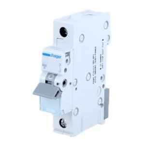 Hager Jistič nadproudový B 10A 1P 6kA