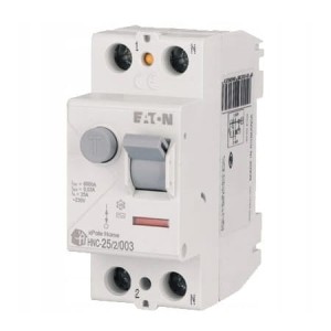 Eaton Zbytkový proudový jistič 2P 25A 6kA 30mA typ AC