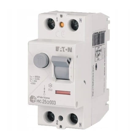 Eaton Zbytkový proudový jistič 2P 25A 6kA 30mA typ AC GPV-401-70