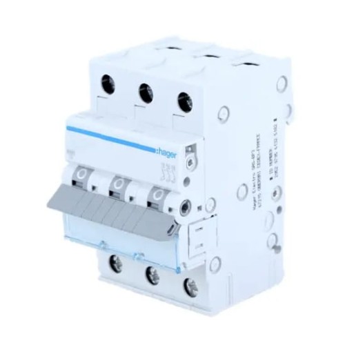 Hager Nadproudový jistič C 32A 3P 6kA GPV-401-75