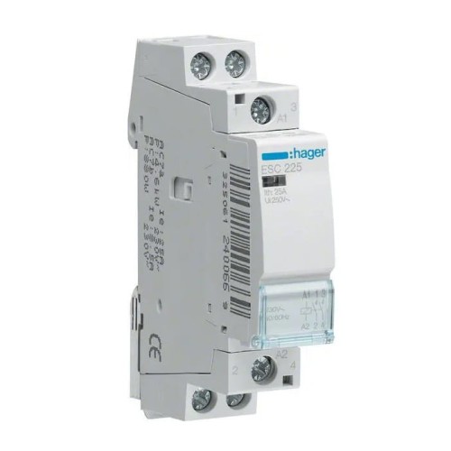 Hager Modulární stykač 230V AC 2NO 25A GPV-401-81