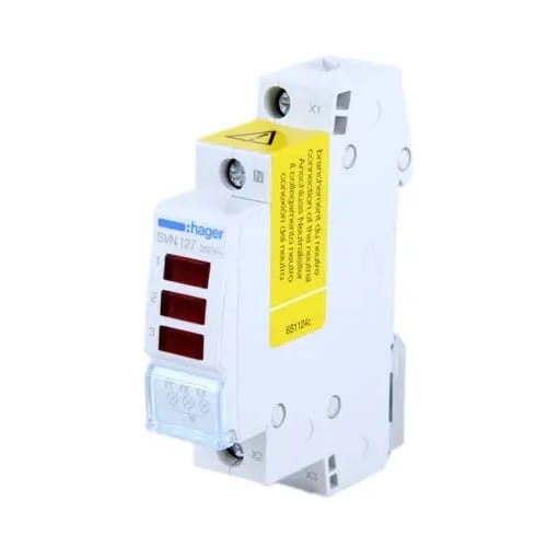 Hager Signální lampa Led trojitá červená 230V AC GPV-401-84