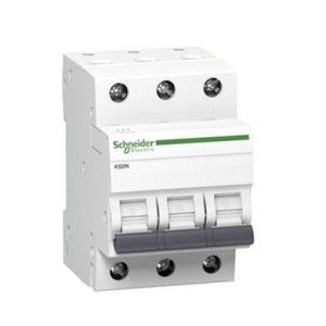 Schneider Electric Nadproudový jistič B 20A 3P 6kA K60N-B20-3 Acti9