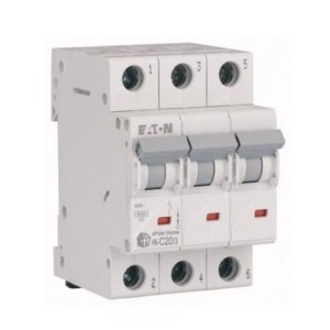Eaton Nadproudový jistič C 20A 3P 6kA
