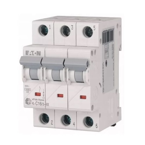 Eaton Nadproudový jistič C 16A 3P 6kA GPV-401-103