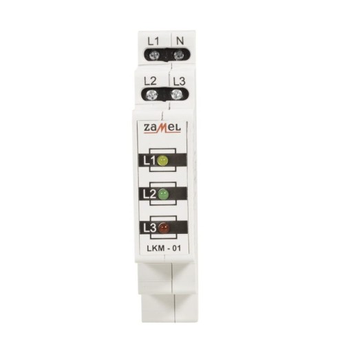 Zamel Kontrolka napájení LED 230V/400V GPV-401-105