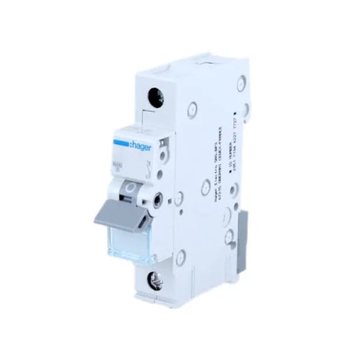 Hager Nadproudový jistič C 10A 1P 6kA GPV-401-116