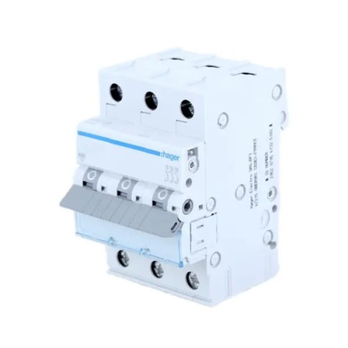 Hager Nadproudový jistič C 40A 3P 6kA GPV-401-128