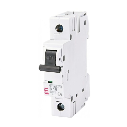 ETI Nadproudový jistič B 16A 1P 10kA GPV-401-131
