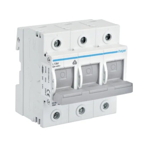 Hager Pojistkový odpínač 3P 63A D02 GPV-401-151