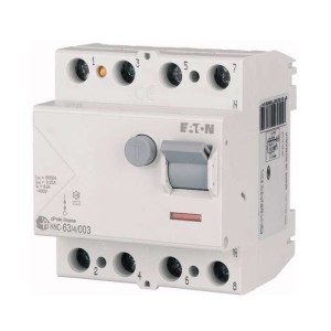 Eaton Zbytkový proudový jistič 4P 63A 6kA 30mA typ AC