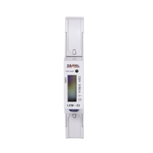 Zamel Jednofázový elektroměr LCD 50A 1-MOD GPV-401-184