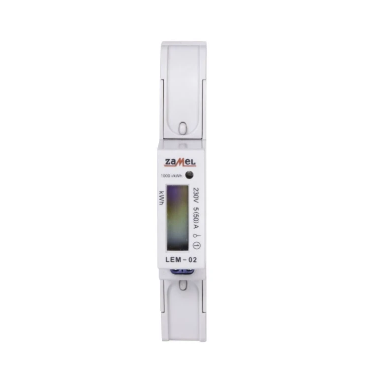 Zamel Jednofázový elektroměr LCD 50A 1-MOD GPV-401-184