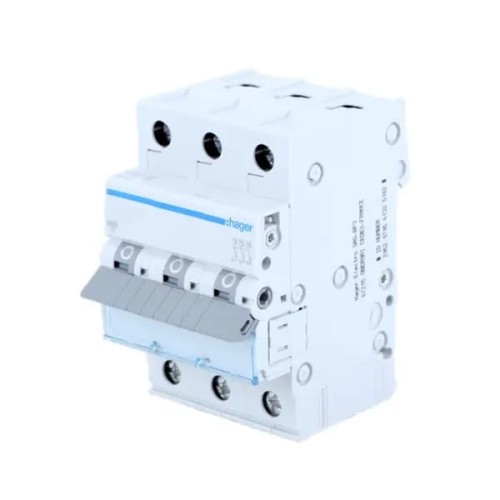 Hager Nadproudový jistič C 10A 3P 6kA GPV-401-196