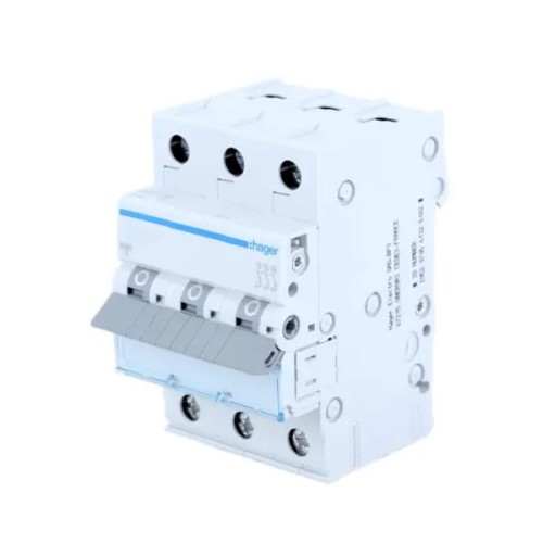 Hager Nadproudový jistič C 50A 3P 6kA GPV-401-204