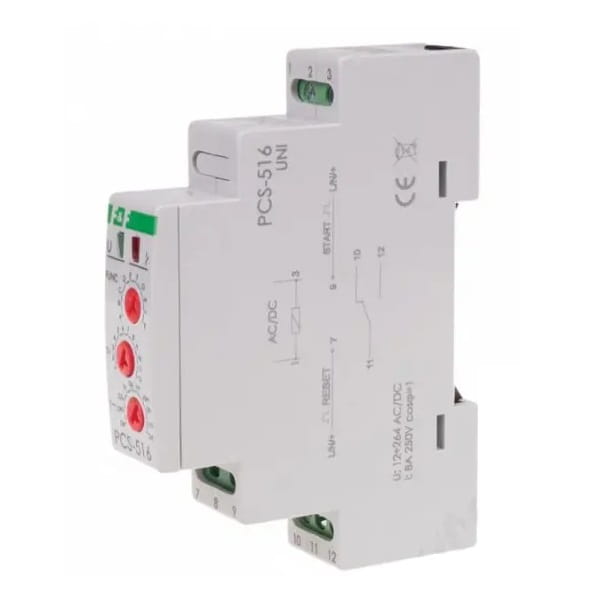 F&F FILIPOWSKI Časové relé 10-funkční PCS-516UNI GPV-401-217