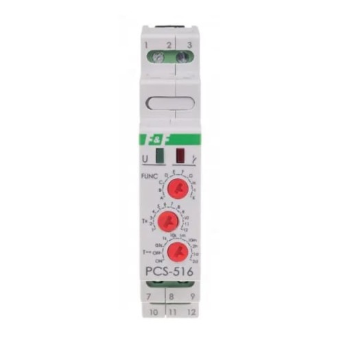 F&F FILIPOWSKI Časové relé 10-funkční PCS-516UNI GPV-401-217 (2)