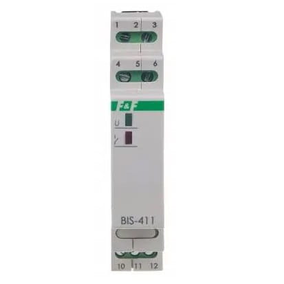 F&F Filipowski Bistabilní relé na lištu 16A BIS-411-24V GPV-401-222 (2)