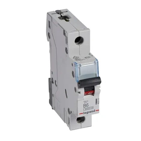 Legrand Nadproudový jistič B 6A 1P 6kA S 301 TX3 GPV-401-234