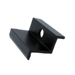 Koncová svorka H30 Hliník 6060 Otvor M8 lakovaný