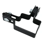 Rohová objímka pro plotové panely 40x60 mm černá