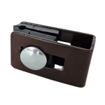 Univerzální objímka držák spojka pro plotové panely hnědá