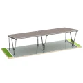 Přístřešek pro auto Fotovoltaická bouda VICA pro 4 vozidla Carport 2x2 moduly GPV-105-04 (2)