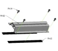 Trapézový můstek 60cm H-40 z EPDM pro střechy z trapézového plechu PV-02-03-03 (5)
